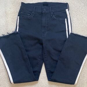 MOTHER Insider Crop Step Fray Jeans